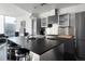 Sleek kitchen with stainless steel appliances and modern design at 55 W 12Th Ave # 211, Denver, CO 80204
