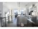 Bright, modern kitchen with stainless steel appliances at 55 W 12Th Ave # 211, Denver, CO 80204
