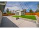Detached two-car garage and artificial grass at 6935 W 16Th Ave, Lakewood, CO 80214