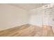 Neutral bedroom with new floors and closet at 4691 S Decatur St # 215, Englewood, CO 80110