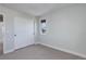 Cozy bedroom with sliding door closet, soft carpet and a window offering natural light at 5528 Echo Hollow St, Castle Rock, CO 80104