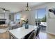 Bright and airy living spaces with open layout, modern furnishings, and scenic outdoor views at 5528 Echo Hollow St, Castle Rock, CO 80104