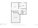 Second floor plan showing the layout of the loft, bedroom and bath at 1248 W 135Th Ave, Denver, CO 80234