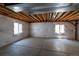 Large basement with windows at 24664 E Louisiana Cir, Aurora, CO 80018