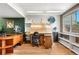 This basement includes an office and window for light at 9638 Marion Way, Thornton, CO 80229