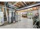Unfinished basement with open ceiling, equipment, and potential at 9638 Marion Way, Thornton, CO 80229