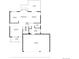 Detailed floor plan featuring the first floor layout, including kitchen, living room, dining area, garage, and a porch at 9638 Marion Way, Thornton, CO 80229