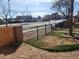 Attractive fenced front yard with views of local shops and restaurants at 185 S Sable Blvd # T18, Aurora, CO 80012