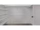 Walk-in closet featuring shelving, rod, neutral carpet, and a door at 20520 E 58Th Ave, Aurora, CO 80019