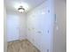Neutral bedroom featuring a door and large closet with great storage space at 799 Dahlia St # 201, Denver, CO 80220