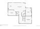 Basement floor plan showing finished areas, bathroom, bonus and storage rooms at 9957 Candlewood Ln, Highlands Ranch, CO 80126