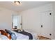 Bright bedroom featuring hardwood floors at 764 S Sherman St, Denver, CO 80209