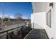 Spacious balcony offering a view of the neighborhood at 1206 S Reed St, Lakewood, CO 80232