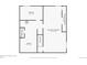 Basement floor plan featuring bathroom, storage, bedroom, and finished basement layout at 18538 E Whitaker Cir # A, Aurora, CO 80015