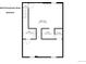 Layout showing basement with utility room and additional rooms at 8205 Pennsylvania St, Denver, CO 80229