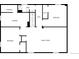 Detailed floor plan showcasing the layout of the basement level, including Gathering room and bedrooms at 13477 E Center Ave, Aurora, CO 80012