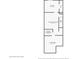 Basement floor plan shows a bedroom, bathroom, stairs, and laundry room at 7476 E Arkansas Ave # 1-03, Denver, CO 80231