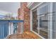 Private deck with sliding glass door access at 1312 S Cathay Ct # 202, Aurora, CO 80017