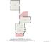 Detailed floor plan showcasing the layout of the house with kitchen, dining area, living room and garage at 7930 Quitman St, Westminster, CO 80030