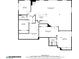 Floor plan showcasing basement with recreation room, wet bar, bedrooms, bathrooms, and exercise room at 10531 Lieter Pl, Lone Tree, CO 80124