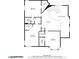Second floor plan with bedrooms, bathrooms, and walk-in closets at 10531 Lieter Pl, Lone Tree, CO 80124