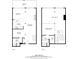 Detailed floor plan showcasing the layout of the home with room dimensions at 2960 Inca St # 505, Denver, CO 80202