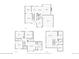 Detailed floor plan showcasing the layout of this home's basement, first, and second floors at 5604 S Lisbon Way, Centennial, CO 80015