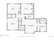 Second floor plan showing the bedrooms, bathrooms, and closet spaces at 5604 S Lisbon Way, Centennial, CO 80015