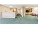 Expansive basement featuring custom built-ins, entertainment center and recreational space at 31200 E 145Th Ave, Brighton, CO 80603