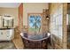 Elegant bathroom features a copper soaking tub and stone walls, creating a spa-like retreat at 31200 E 145Th Ave, Brighton, CO 80603