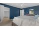 This bedroom features generous lighting, closet space, and a cozy feel at 1581 S Kendall St, Lakewood, CO 80232