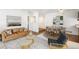 Inviting living room and dining area with neutral tones and ample natural light at 12560 E Warren Dr # E, Aurora, CO 80014