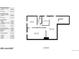 This is a detailed floor plan showing the layout of the basement with utilities and craft room at 921 S Wheeling St, Aurora, CO 80012
