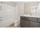 Bathroom features a shower and vanity at 9445 W 58Th Cir # C, Arvada, CO 80002