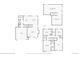 Floor plan showing layout of garage, living room, kitchen, and basement (unfinished) at 1998 Coach House Loop, Castle Rock, CO 80109