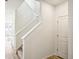 Modern staircase with simple design and neutral colors at 13432 E 110Th Way, Commerce City, CO 80022