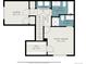 Second floor plan featuring primary bedroom, bathroom, and walk-in closet at 2900 Purcell St # F1, Brighton, CO 80601