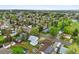 An aerial view of a neighborhood in springtime at 6267 Fenton St, Arvada, CO 80003