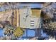 Aerial view of the house showing the roof and skylights at 3069 S Detroit Way, Denver, CO 80210