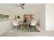 Bright dining room featuring seating for eight and an open concept layout at 290 Poplar St # A, Denver, CO 80220