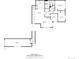 Detailed floor plan showing the layout of the first and second floors of this home at 290 Poplar St # A, Denver, CO 80220