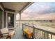Relax on the outdoor deck with scenic views and stylish seating at 22364 E Bailey Pl, Aurora, CO 80016