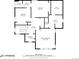 Second-floor plan showing bedrooms, bathrooms, walk-in closet, hall, and laundry room layouts and measurements at 9694 Meeker St, Littleton, CO 80125