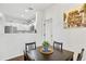 Cozy dining space with a view of the kitchen at 4085 S Crystal Cir # 101, Aurora, CO 80014