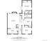 Detailed floor plan showcases the home's layout with measurements for each room at 6929 E Briarwood Dr, Centennial, CO 80112