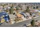 Aerial view of a residential neighborhood with houses and landscaping at 12224 E Amherst Cir, Aurora, CO 80014