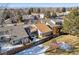 Aerial view showing home's location in the neighborhood at 12224 E Amherst Cir, Aurora, CO 80014