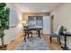 Home office with built-in shelving and desk at 12224 E Amherst Cir, Aurora, CO 80014