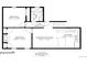 Floor plan showcasing a bedroom, bath, and recreation room at 7609 Sherman Pl, Denver, CO 80221