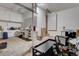 Unfinished basement area with white walls and potential for storage or workshop space at 27857 Apex Cir, Evergreen, CO 80439